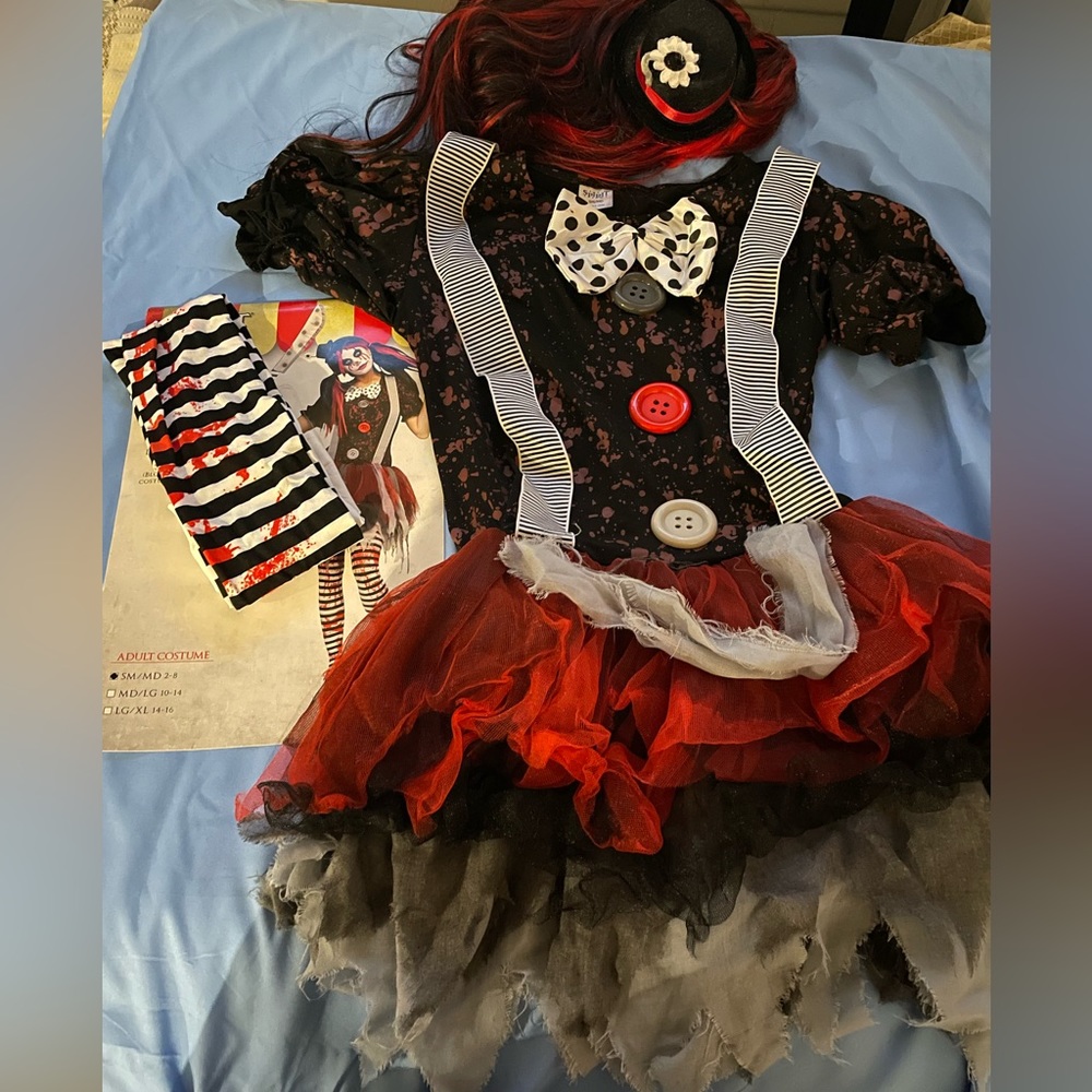 Adult costume all accessories includes 3 pc